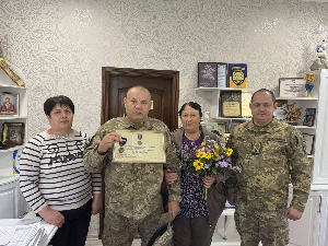 Вручено відзнаку Міністра оборони України
